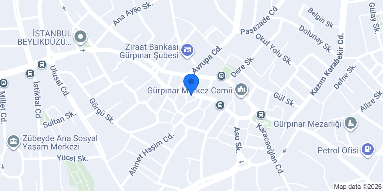 Özel Gürpınar Sürücü Kursu konumu