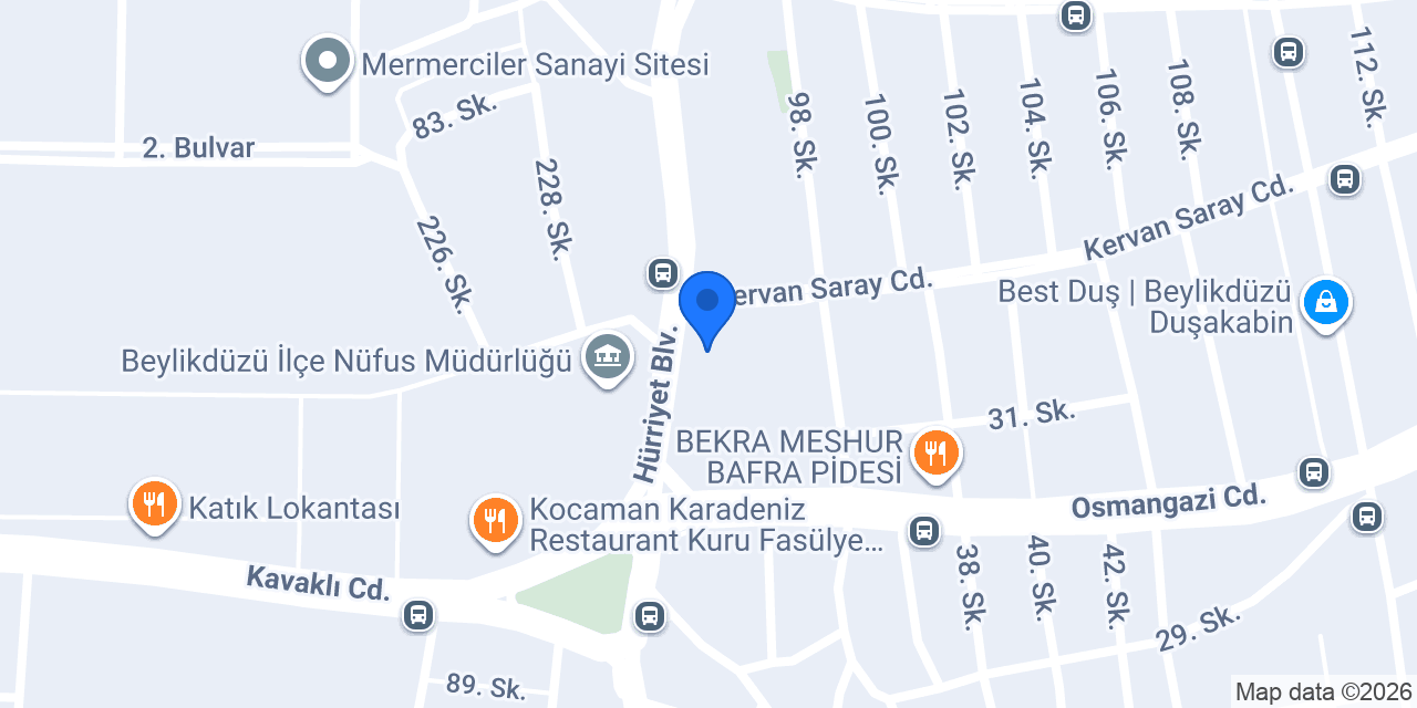 ASYA TERCÜME konumu
