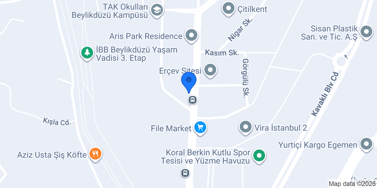 Piri Manuel Terapi - Sinirsel terapi - Medikal Uygulama Hizmetleri Beylikdüzü konumu