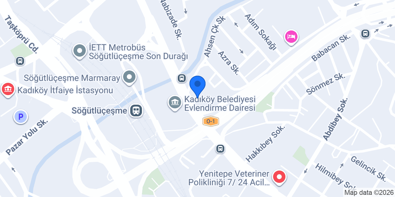 Vakıf Katılım Hasanpaşa Şubesi konumu