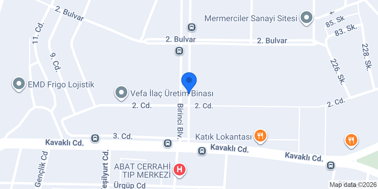 Beşiktaş konumu