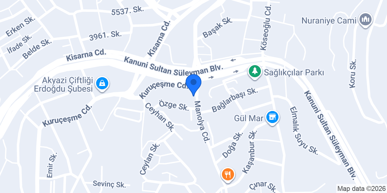 Bi’ Dolu Dükkan konumu