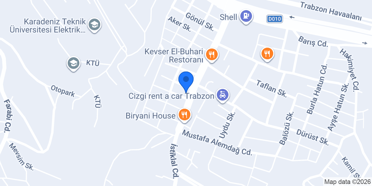 Köşk Pide konumu