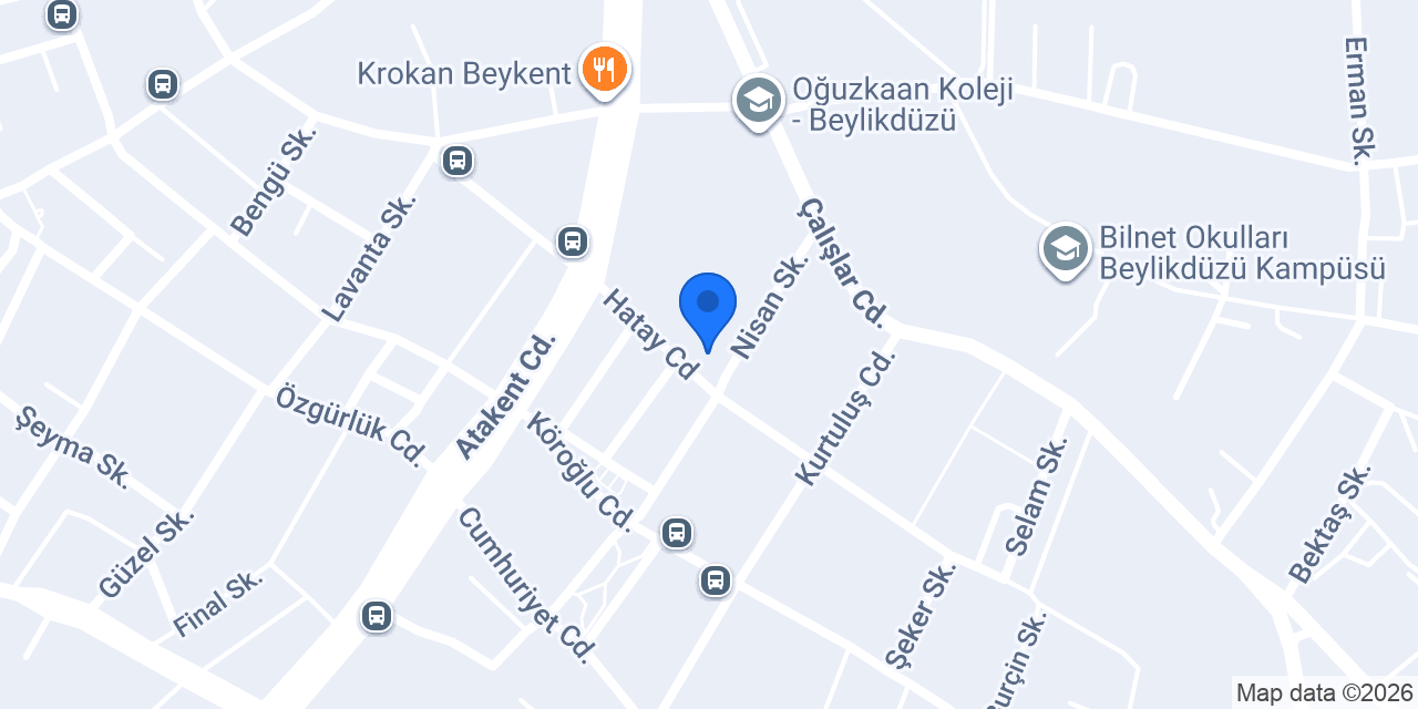 Terzi Moda konumu