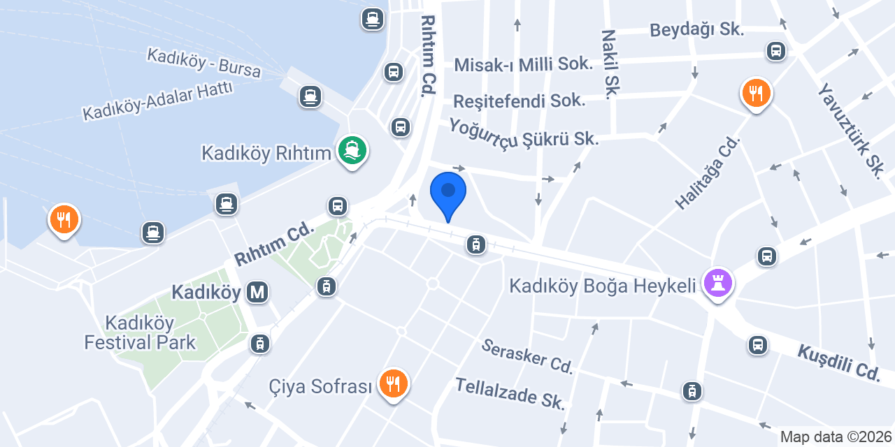 Özgün Kitabevi konumu