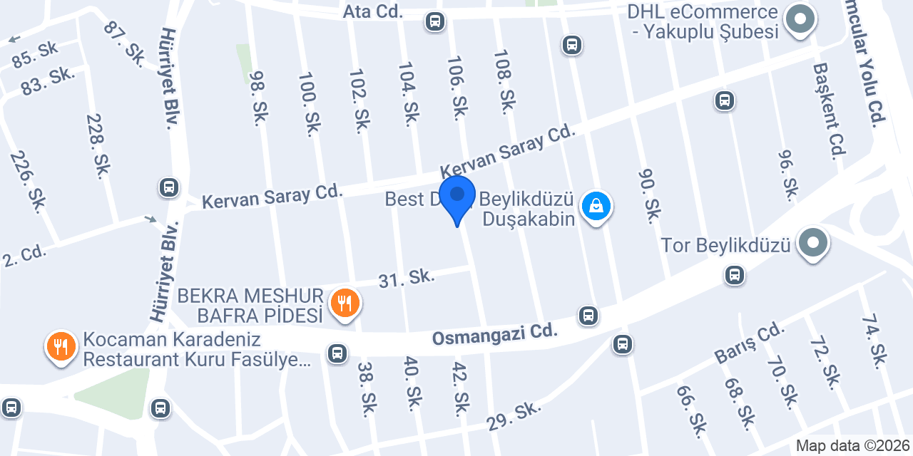 Trileçe Dünyası konumu