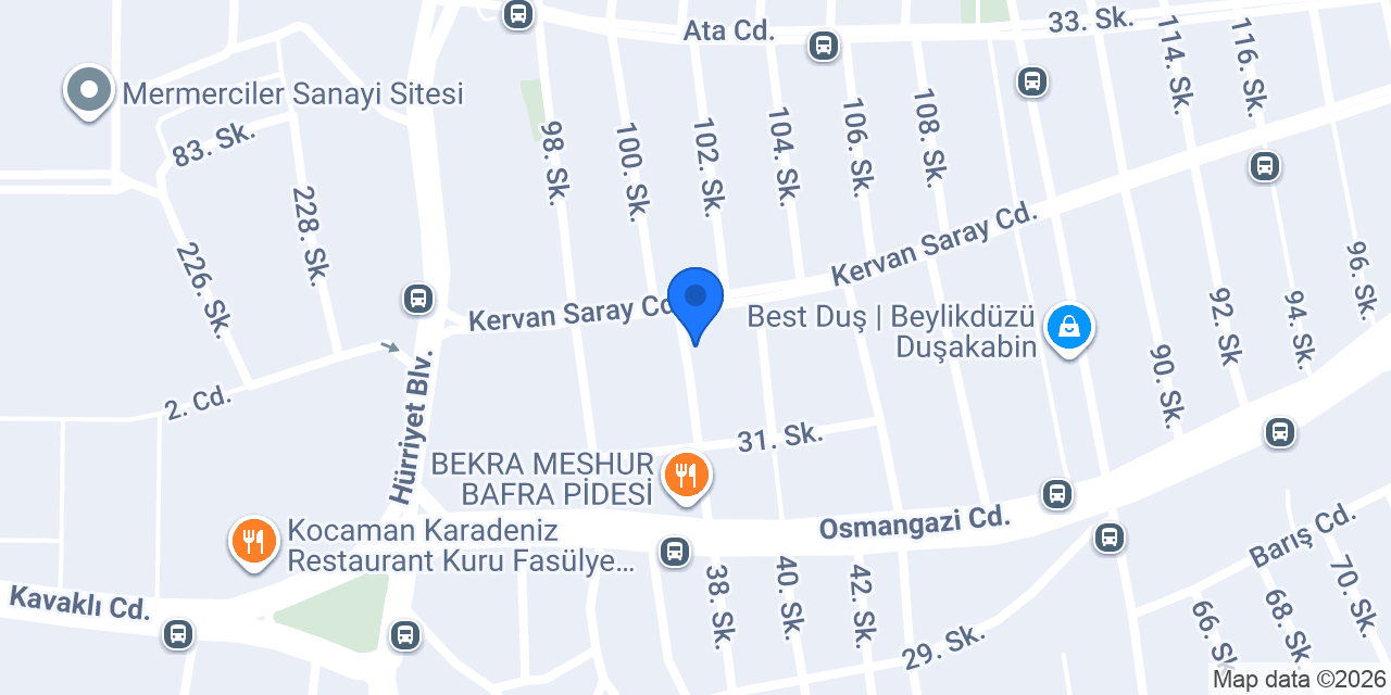Dönmez Yapı konumu