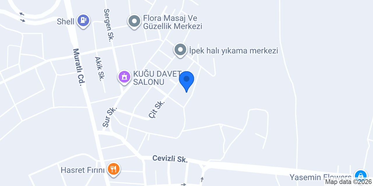 Özdemir inşaat Tekirdağ konumu