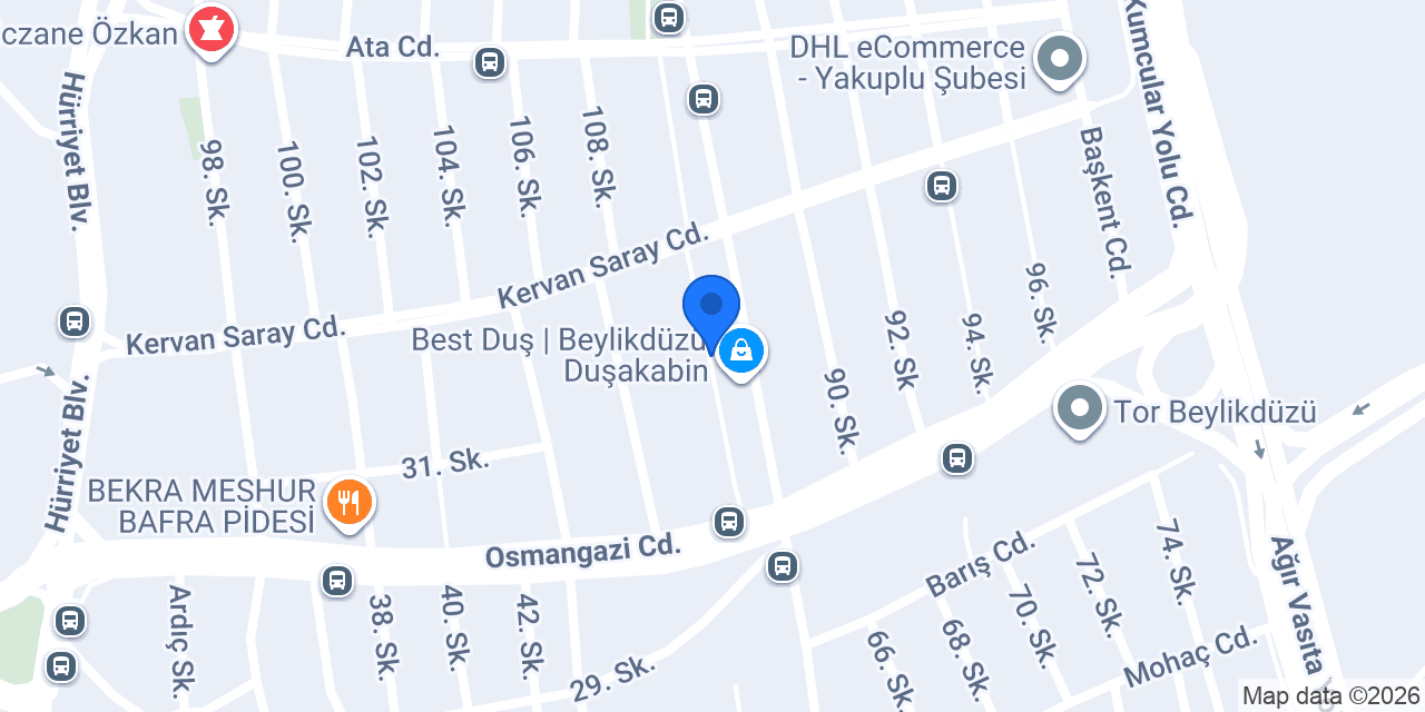 Baltacı Motors konumu