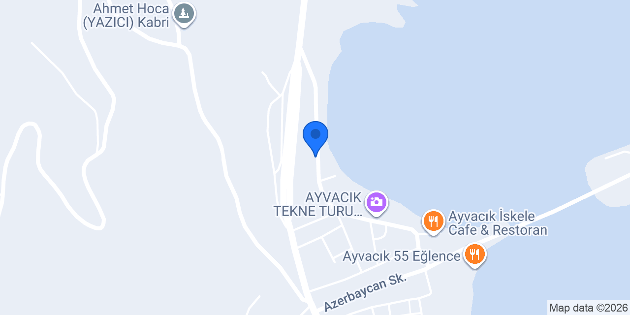 Anka Cafe de Çiçek konumu