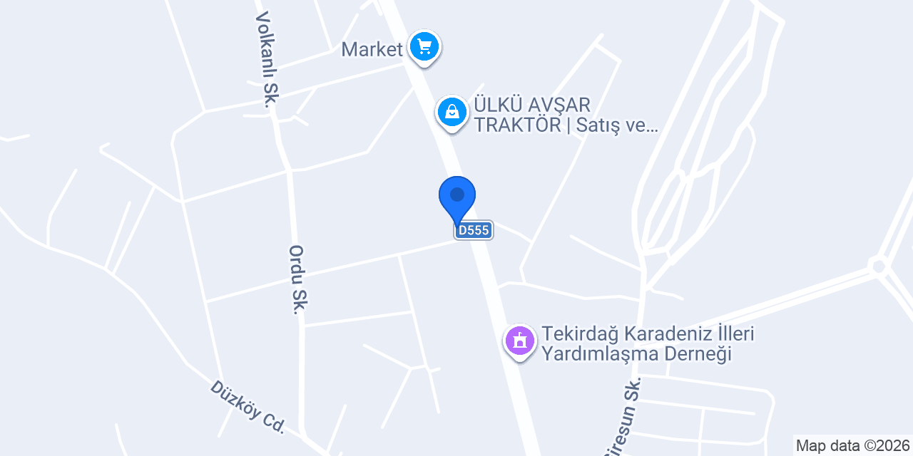 Akça Traktör konumu