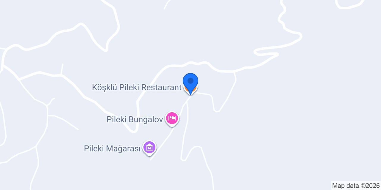 Köşklü Pileki Restaurant konumu