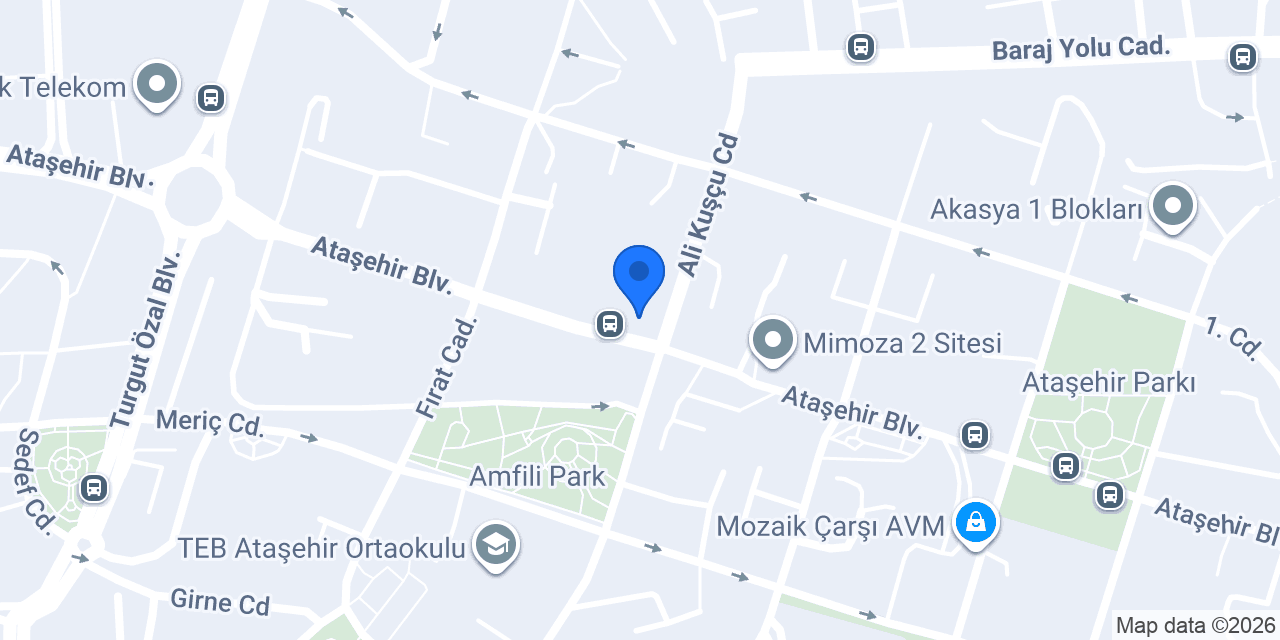 İnvisalign Kliniği konumu