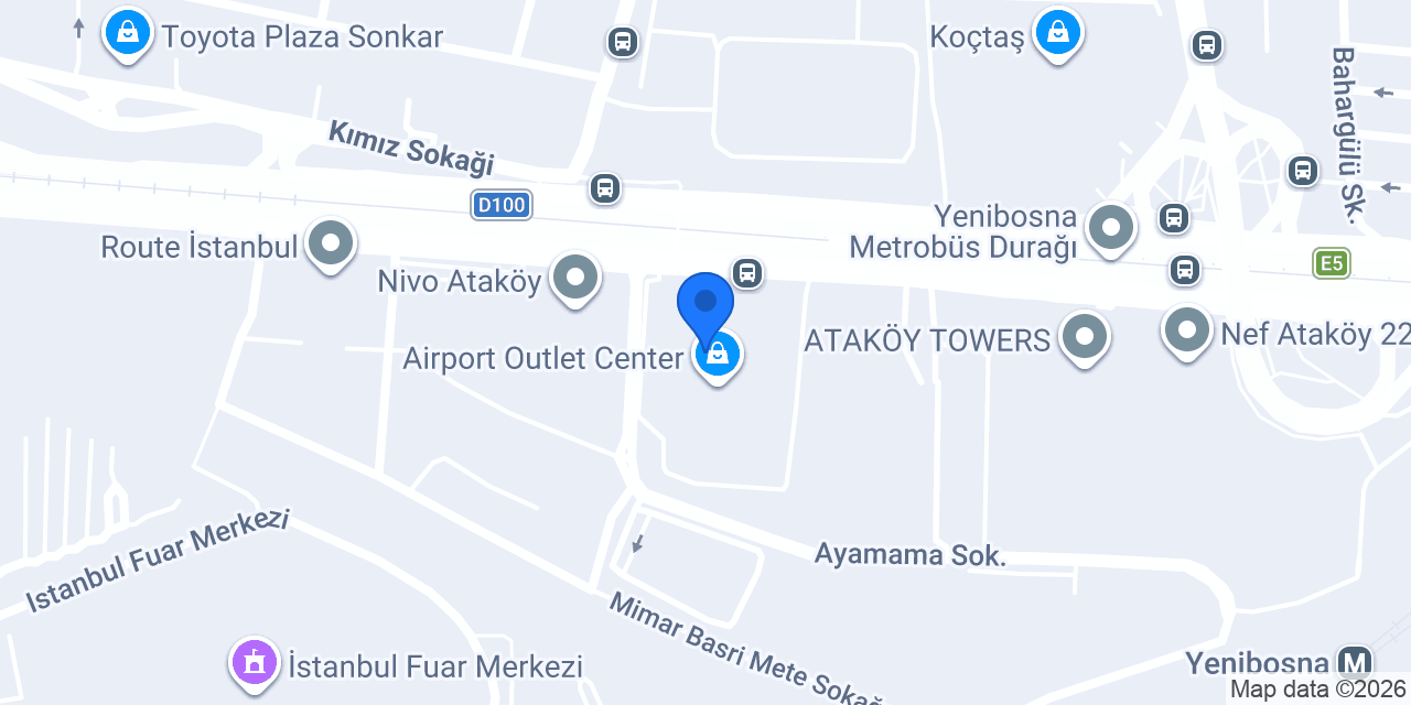 Teras Cafe konumu