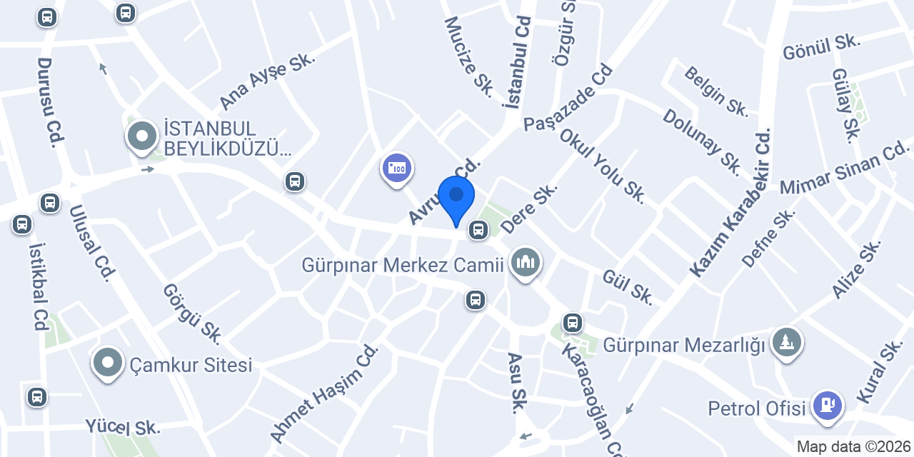 Antepli Tatlıcı konumu