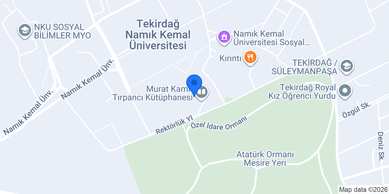 Murat Kamil Tırpancı Kütüphanesi konumu