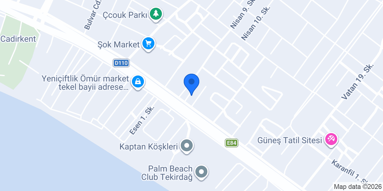 Çiftlik İnşaat Emlak konumu