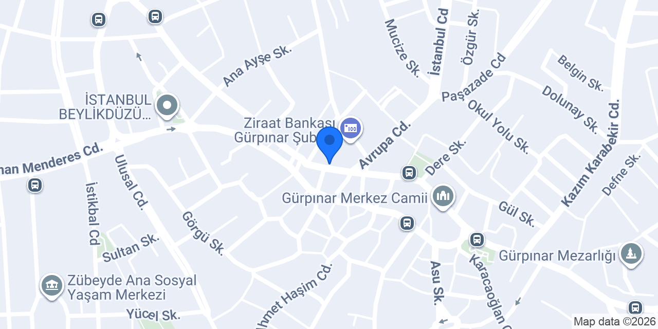 QNB Gürpınar Şubesi konumu