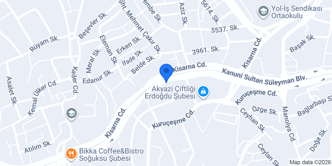 Beyefendi Büfe & Şarküteri konumu