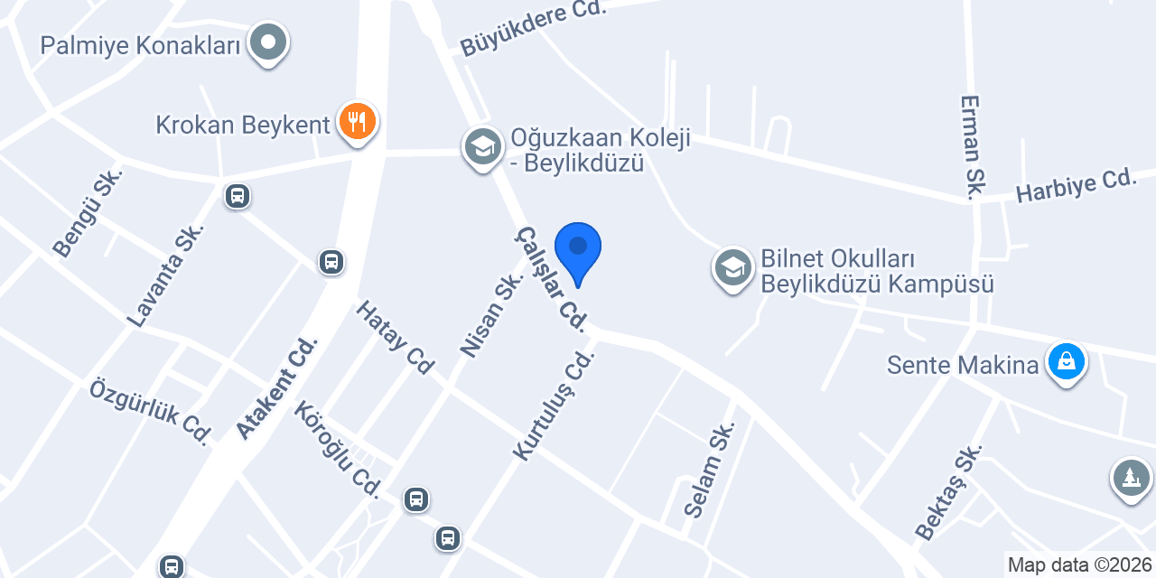 Fikribilim Koleji konumu