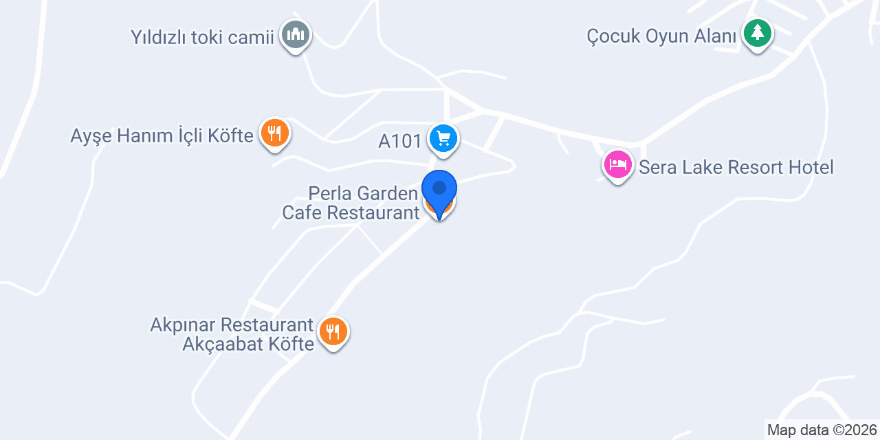 Perla Garden Cafe Restaurant konumu