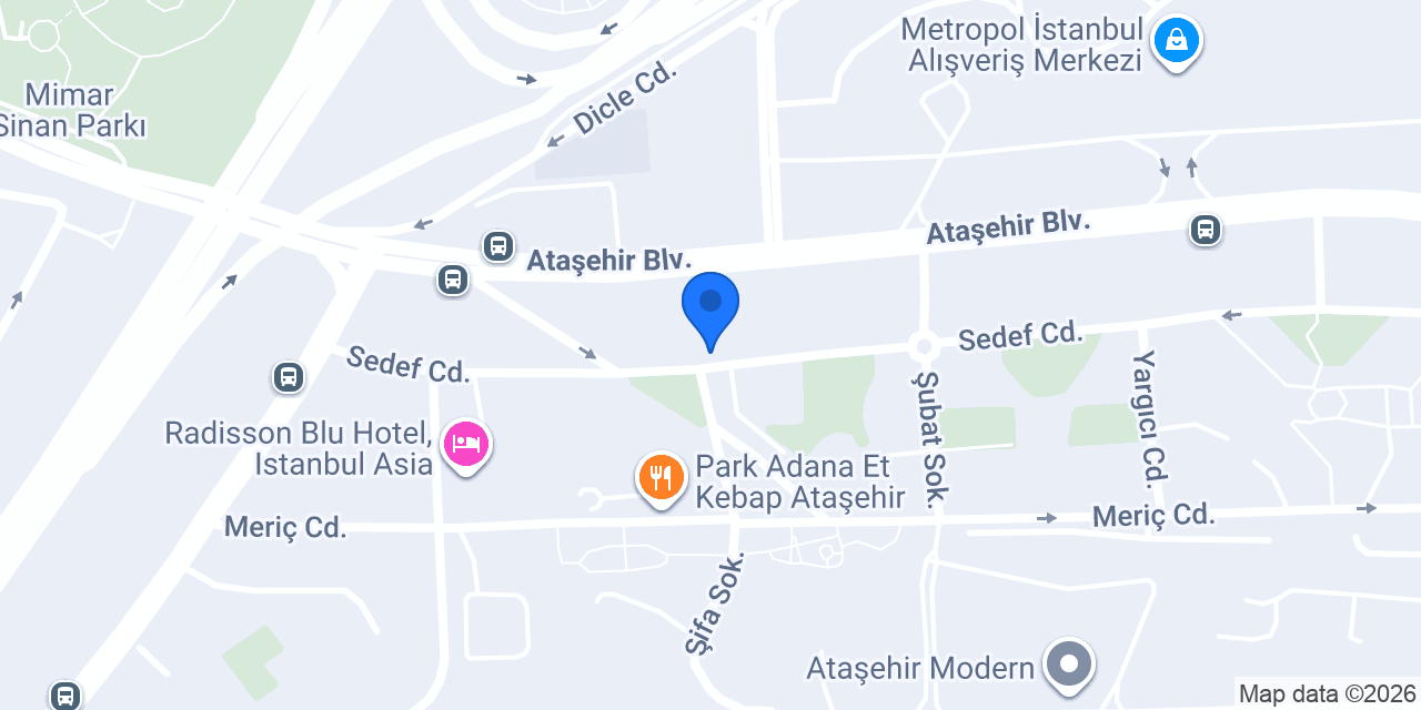 Bonheur Bayan Kuaforu konumu