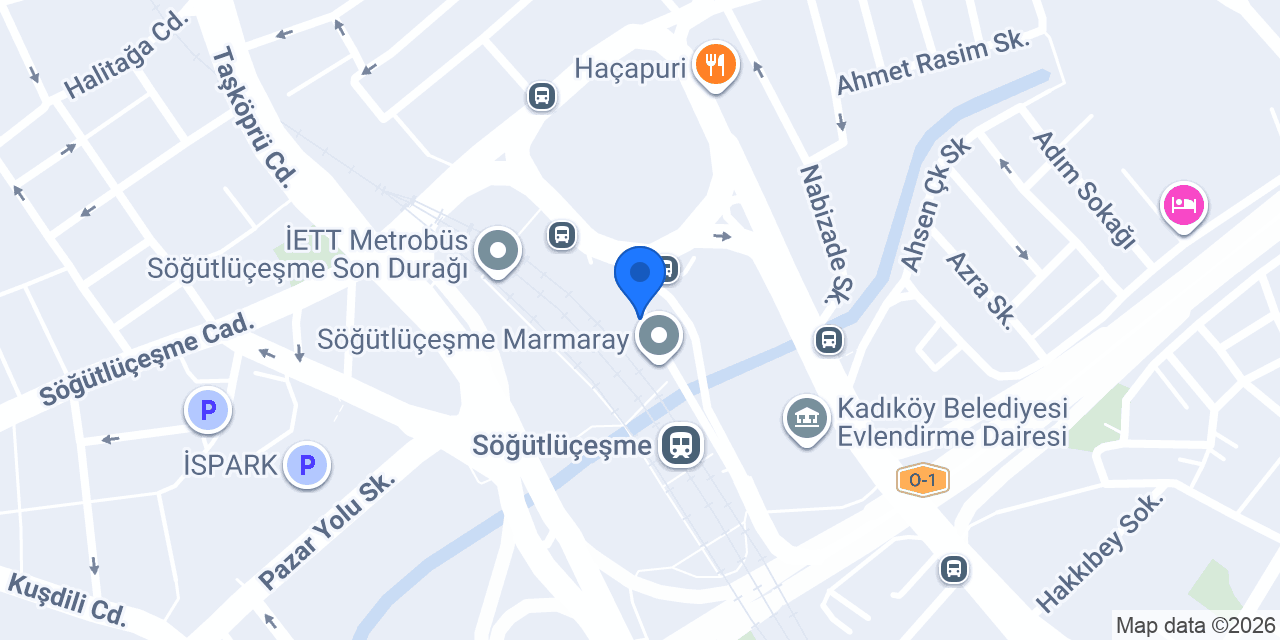 SÜTLÜ D&D Kadıköy Şubesi konumu
