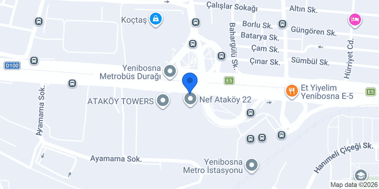Pozitif Eczanesi konumu