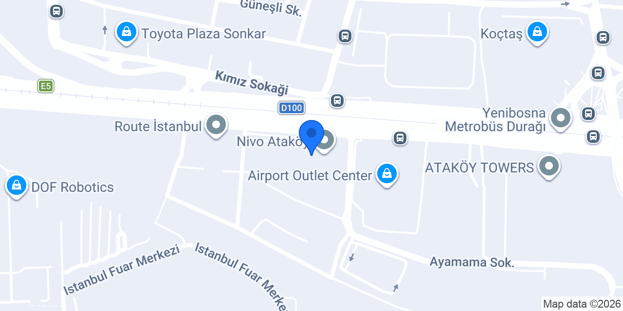 Cafe de Waffle Ataköy konumu