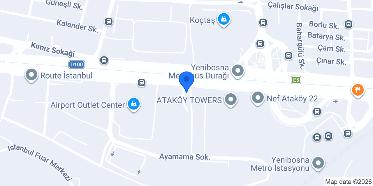ATAM HUKUK VE DANIŞMANLIK BÜROSU konumu
