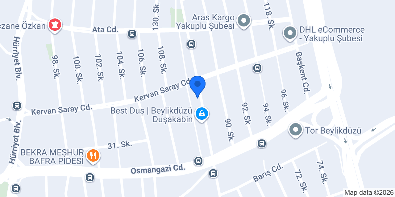 Talipcan İnşaat Plaza konumu