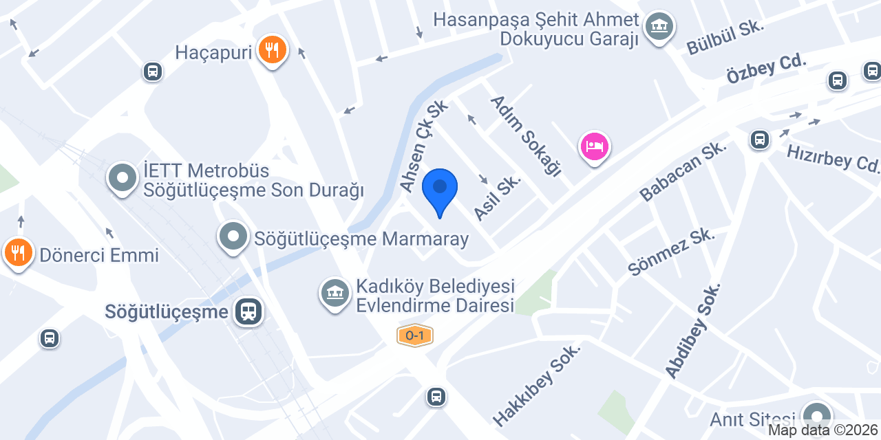 Arka Bahçe Cafe Restaurant konumu