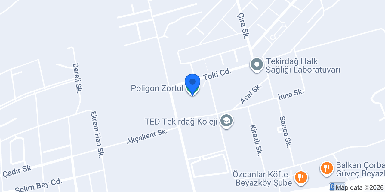 Poligon Zortul konumu