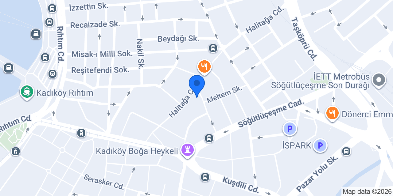 Yılmaz Otopark konumu