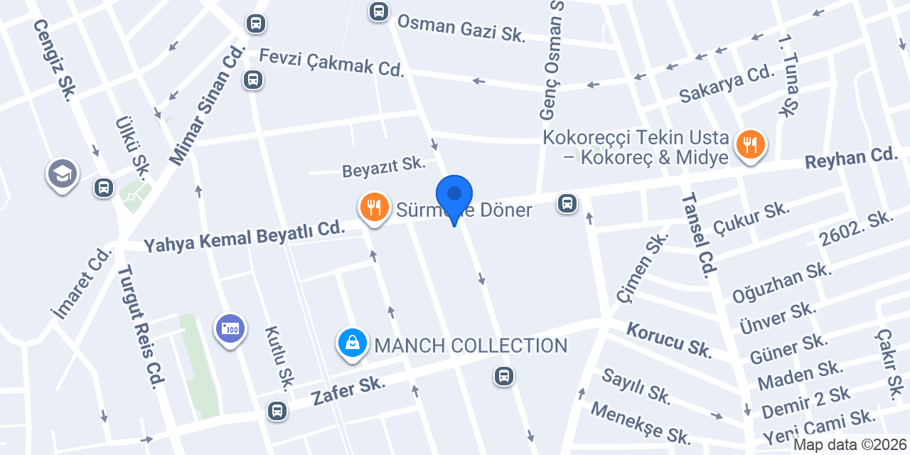 BAŞKAN KAFE & TOST konumu