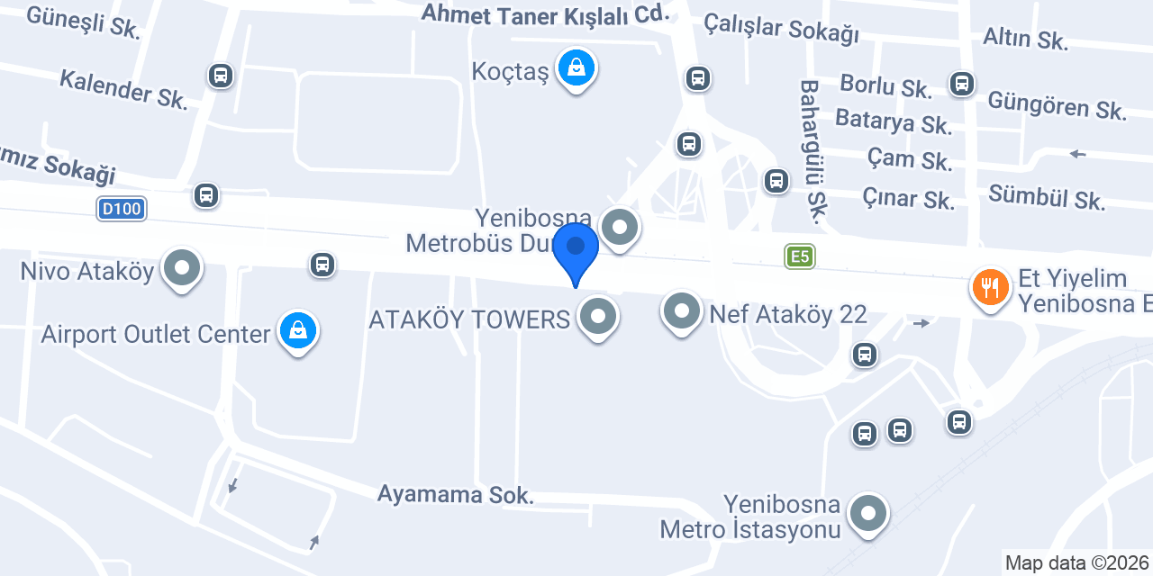 Elit Polikliniği konumu