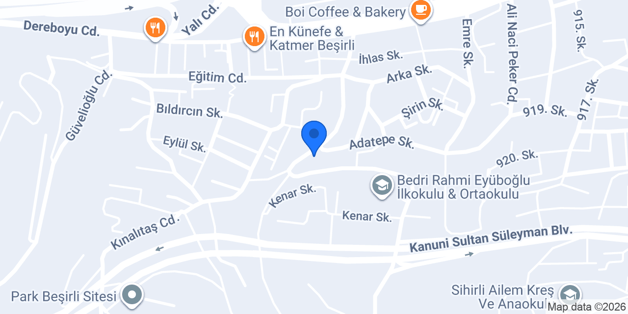 Adatepe Aile Sağlığı Merkezi konumu