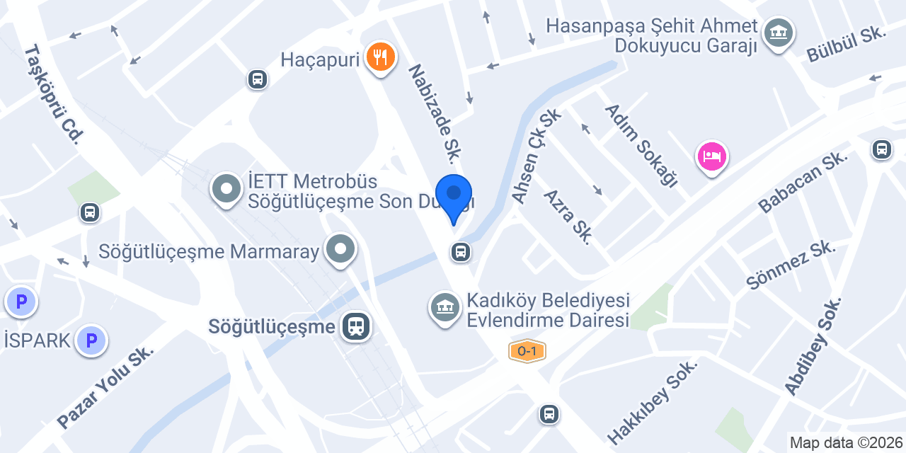 Garanti BBVA Hasanpaşa Şubesi konumu