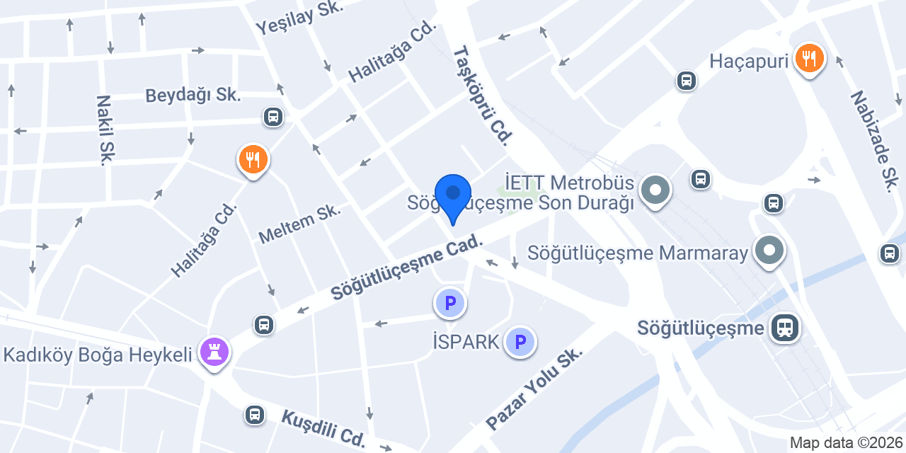 Kadıköy Suite konumu