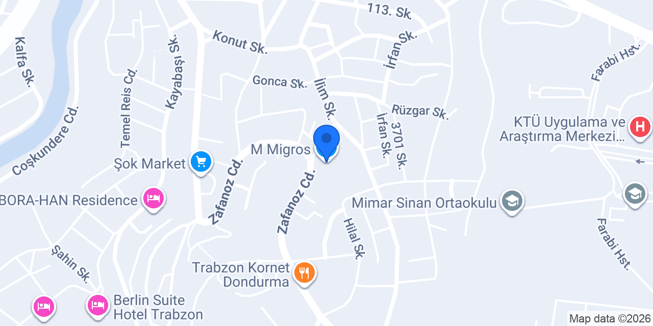 M Migros konumu