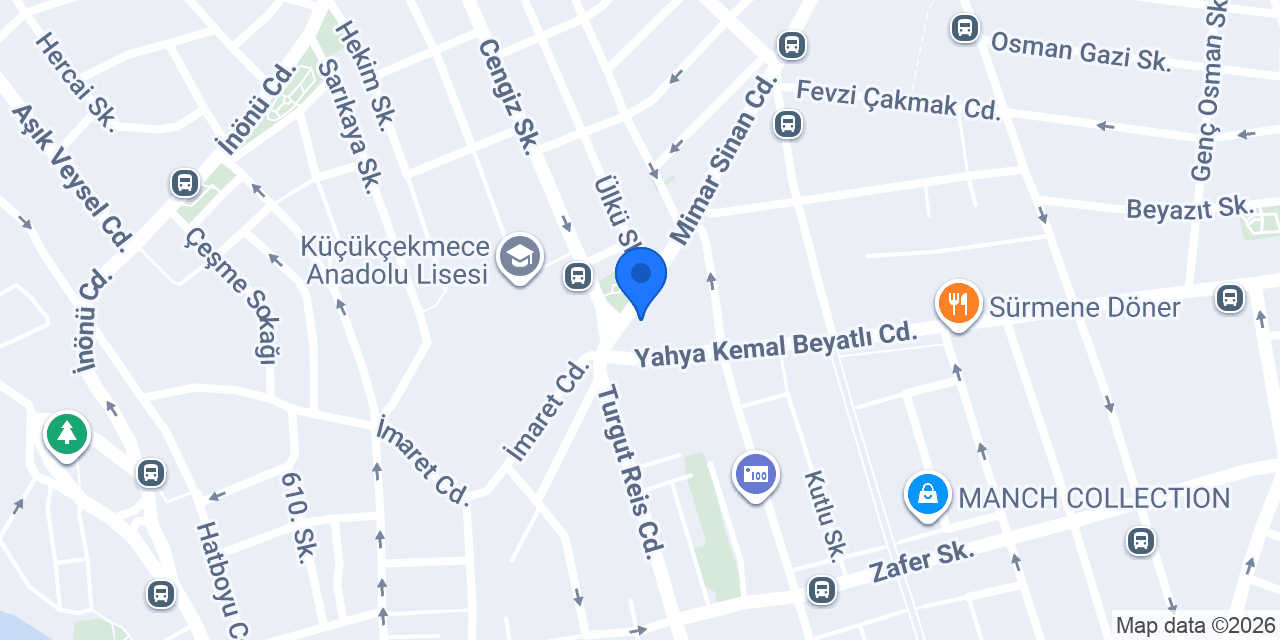 BLUE RENT A CAR konumu
