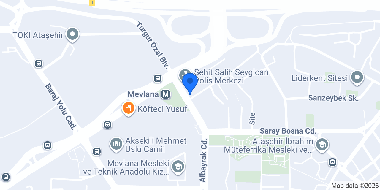 Acarlar Taksi konumu