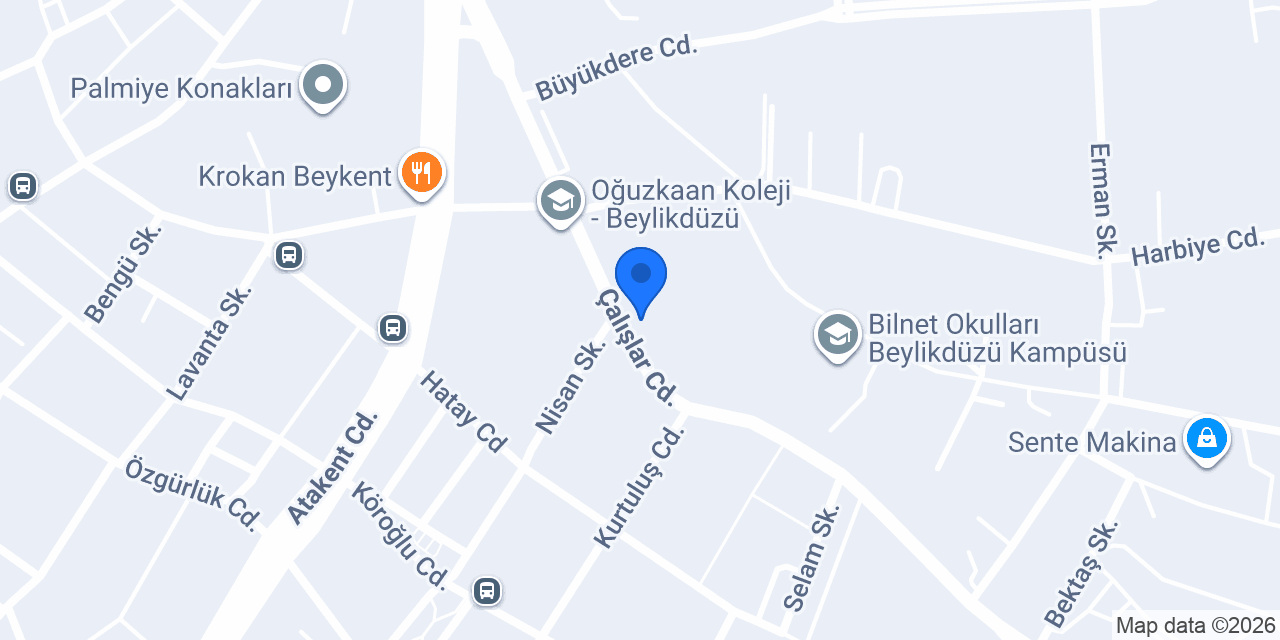 Ekmekk İçi konumu