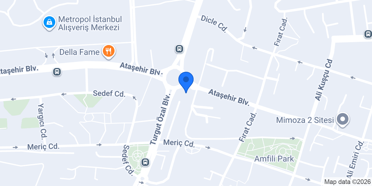Önallar Mimarlık konumu