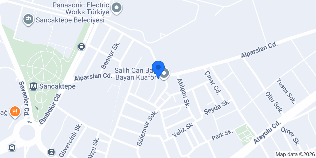 Akça Fırın pasta cafe konumu