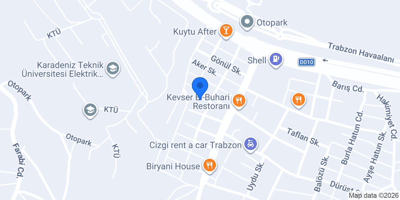 FATİH APART OTEL konumu