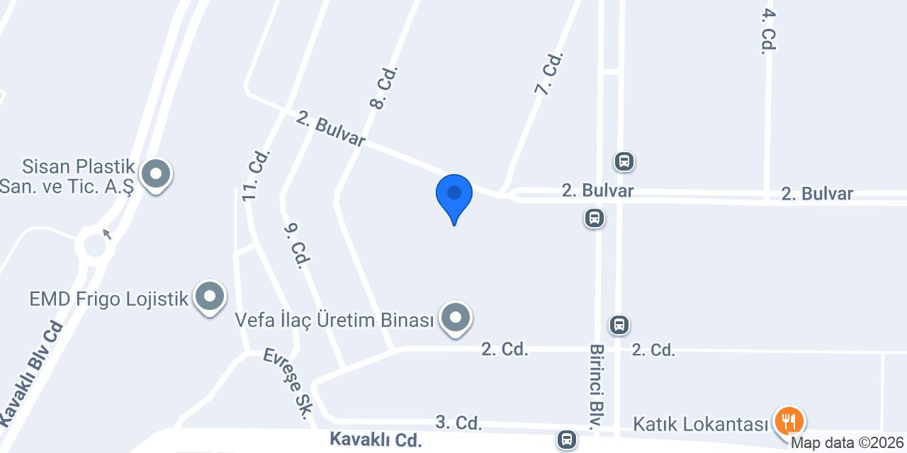 Kaser Tekstil San. Ltd. Sti. konumu