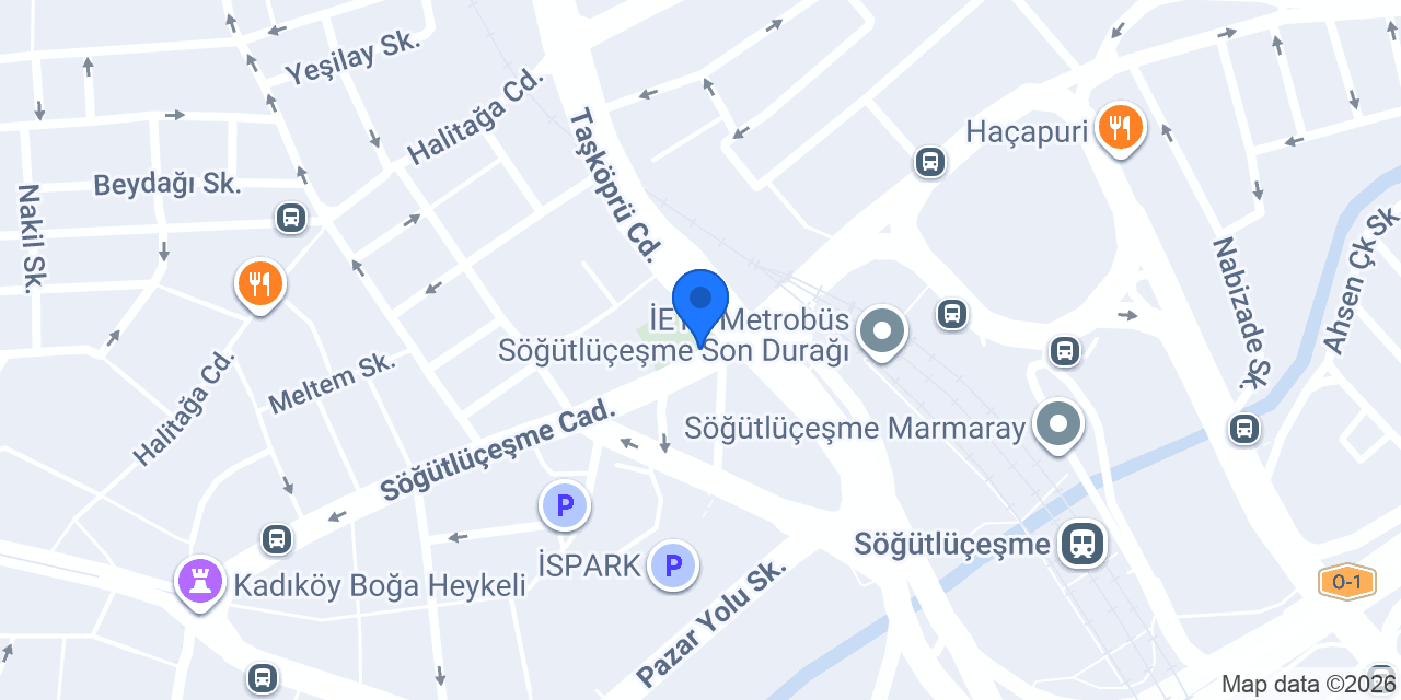 Parkturk KADIKÖY konumu
