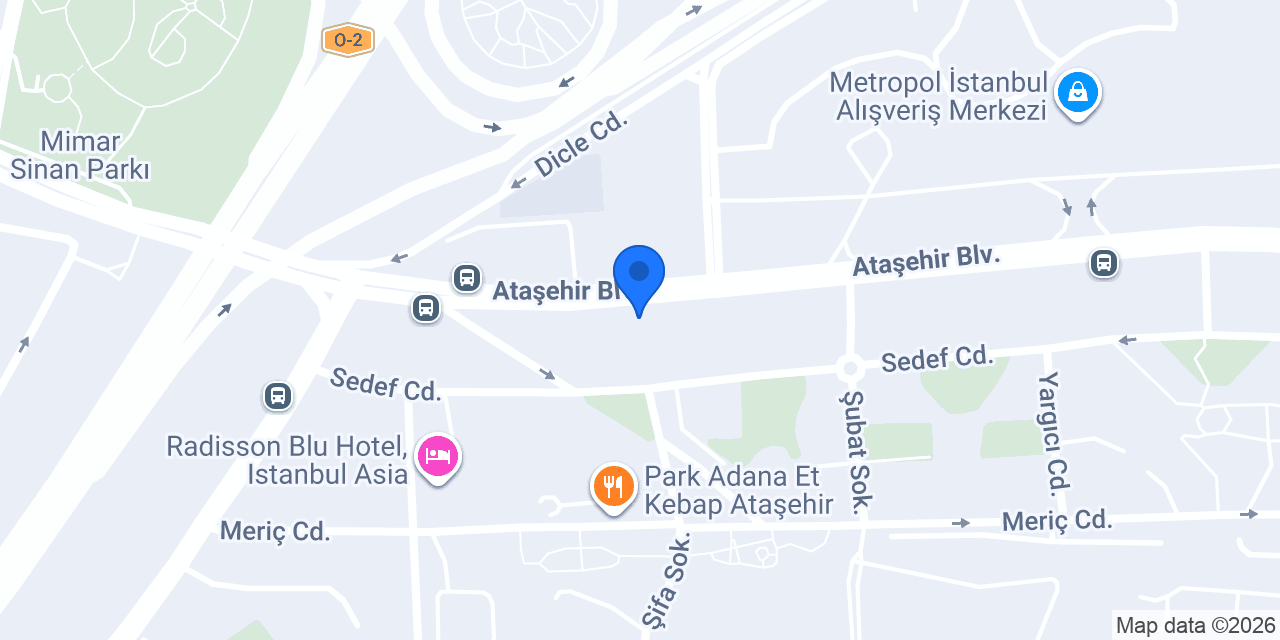 DenizBank Ataşehir Şubesi konumu