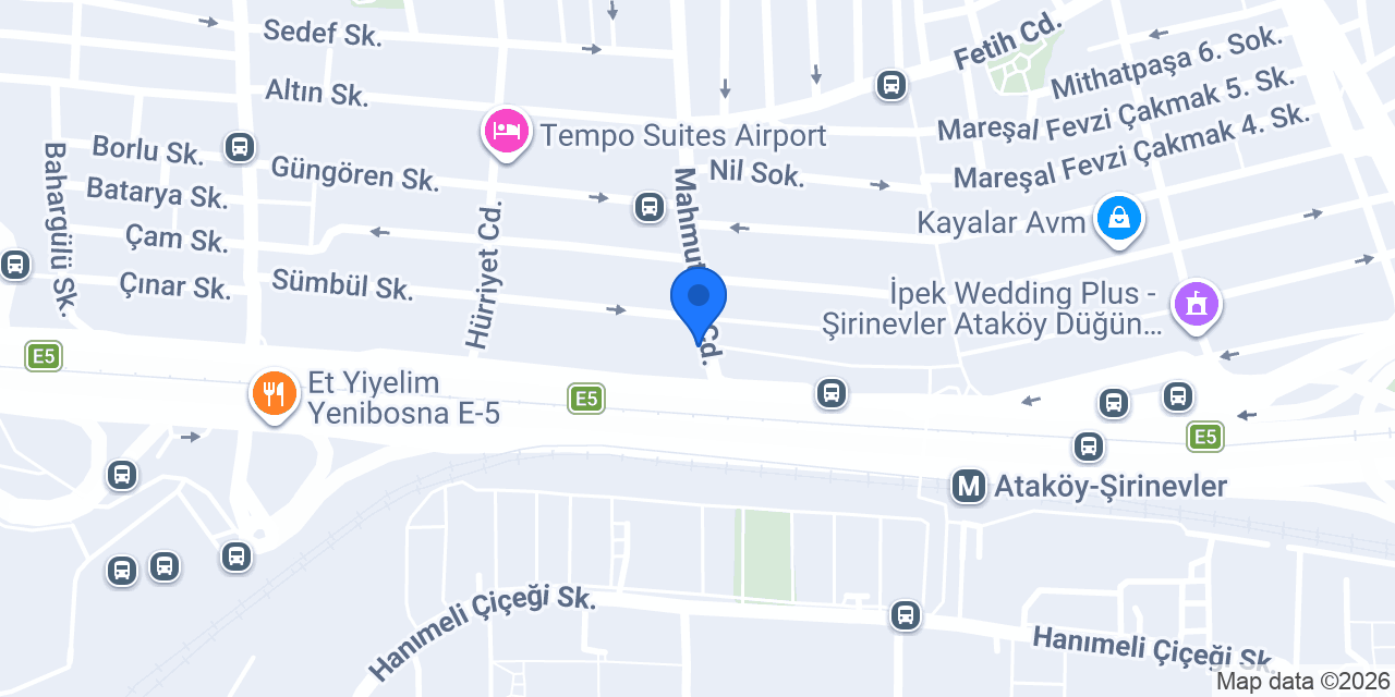 EYLÜL AKADEMİ ŞİRİNEVLER konumu